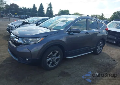 2017 Honda Cr-V Ex-L/Ex-L Navi from USA, damaged, VIN 2HKRW2H84HH664800